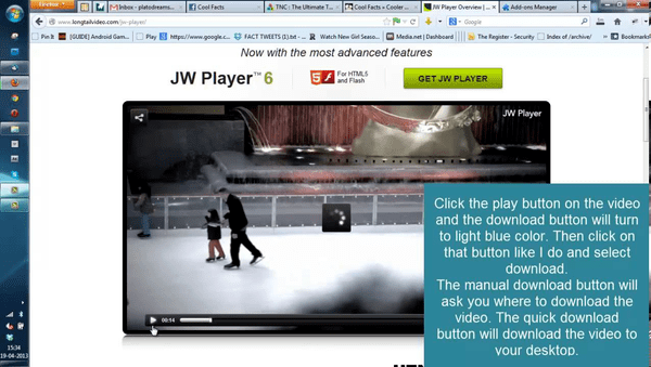 download videos from jw player chrome